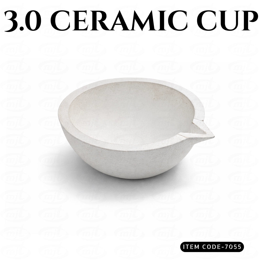 CERAMIC CUP AND STAND