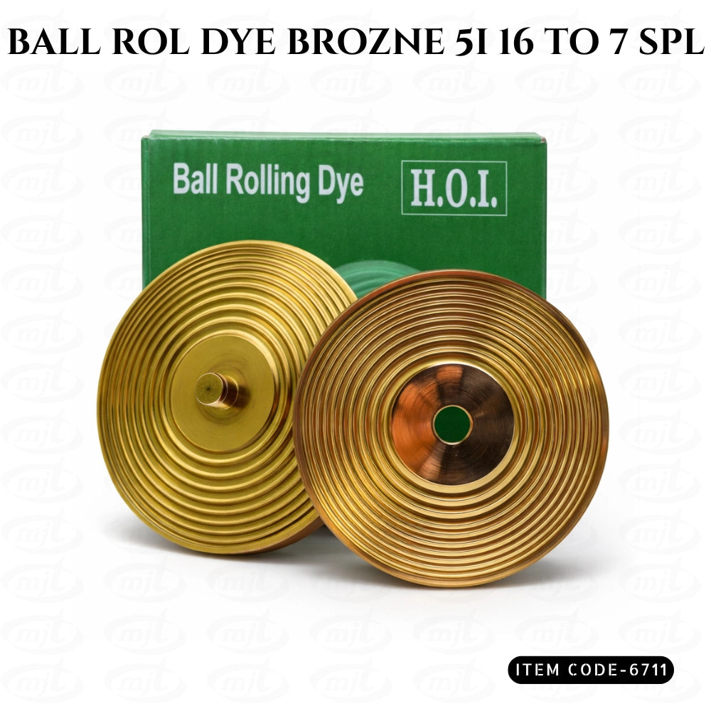BALL ROLLING DIES BRONZE