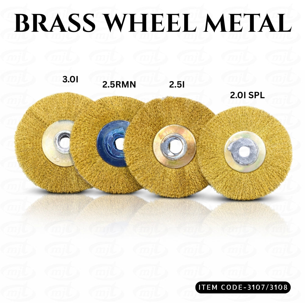BRASS WHEEL METAL HUB