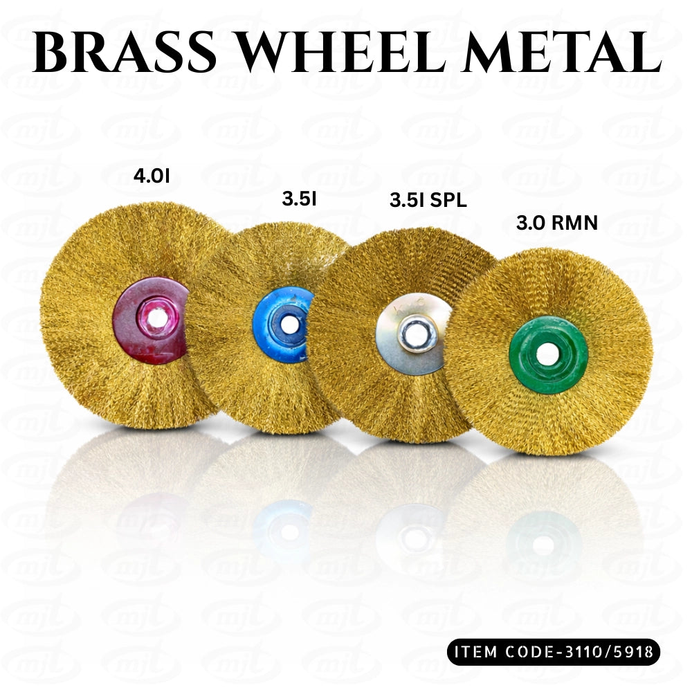BRASS WHEEL METAL HUB