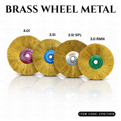 BRASS WHEEL METAL HUB
