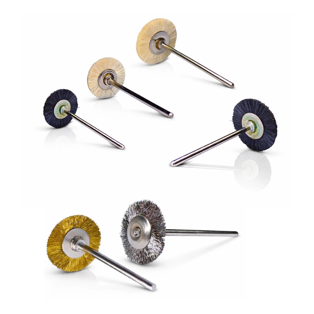 BRISTLE WHEEL MOUNTED