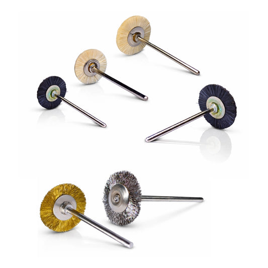 BRISTLE WHEEL MOUNTED
