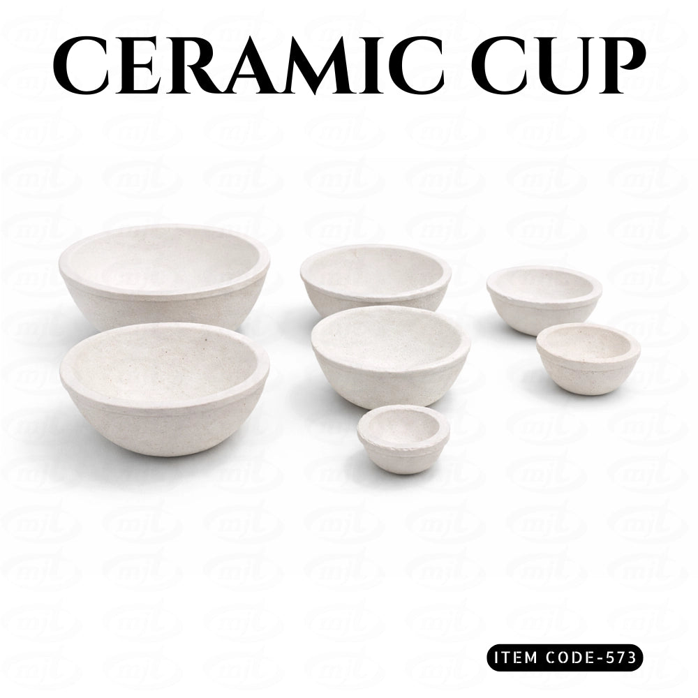 CERAMIC CUP AND STAND