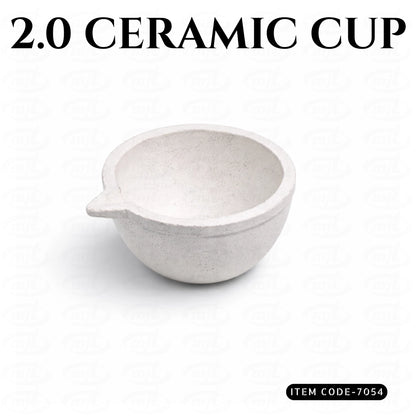 CERAMIC CUP AND STAND