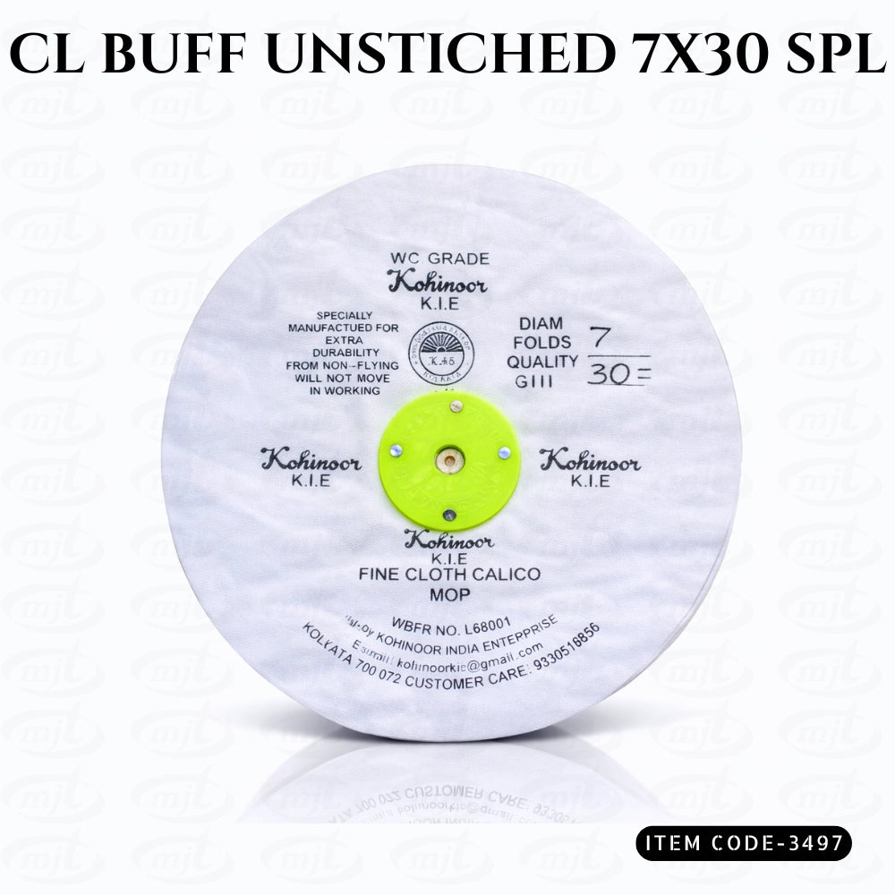 CLOTH BUFF UNSTICHED