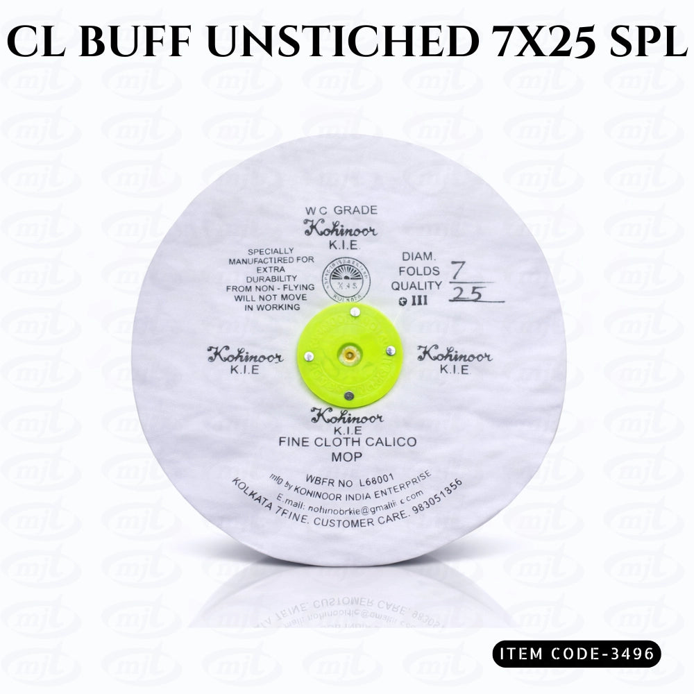 CLOTH BUFF UNSTICHED