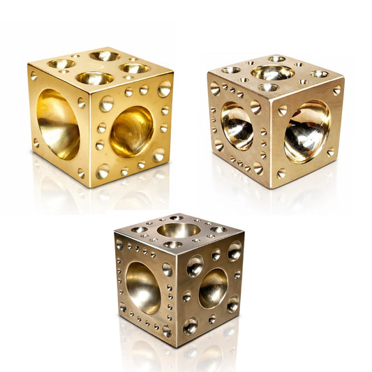 DOMMING BLOCK BRASS AND BRONZE