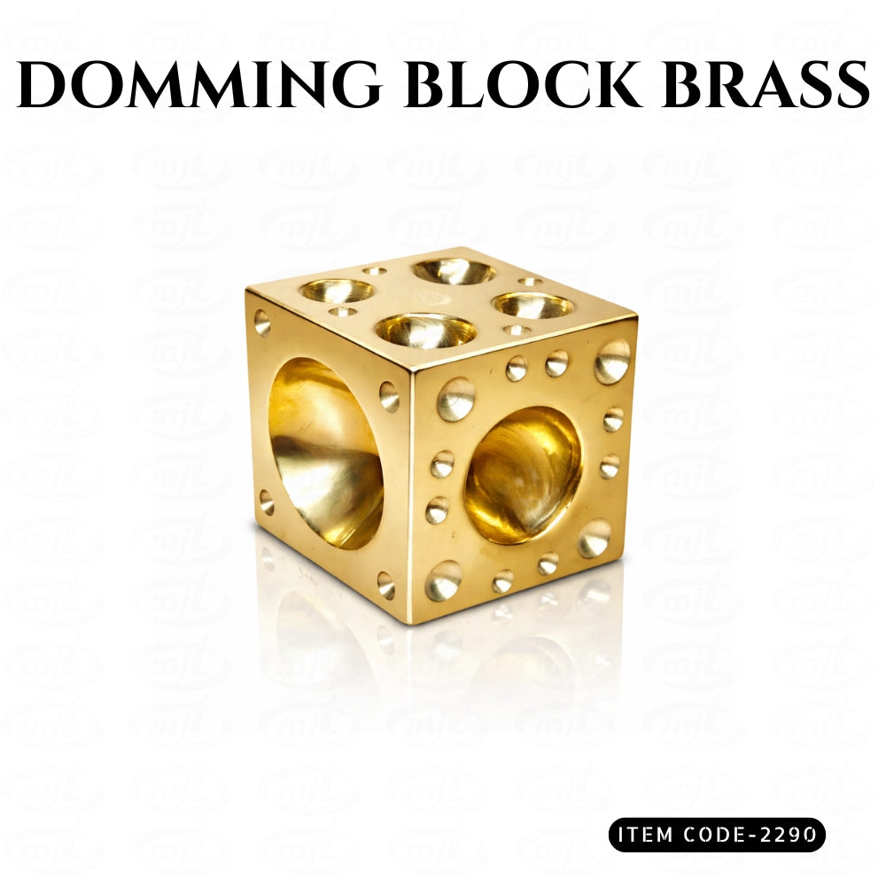DOMMING BLOCK BRASS AND BRONZE