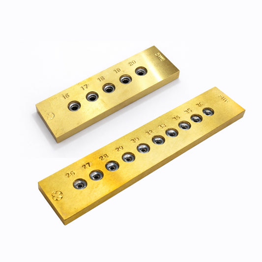 DRAW PLATE BRASS