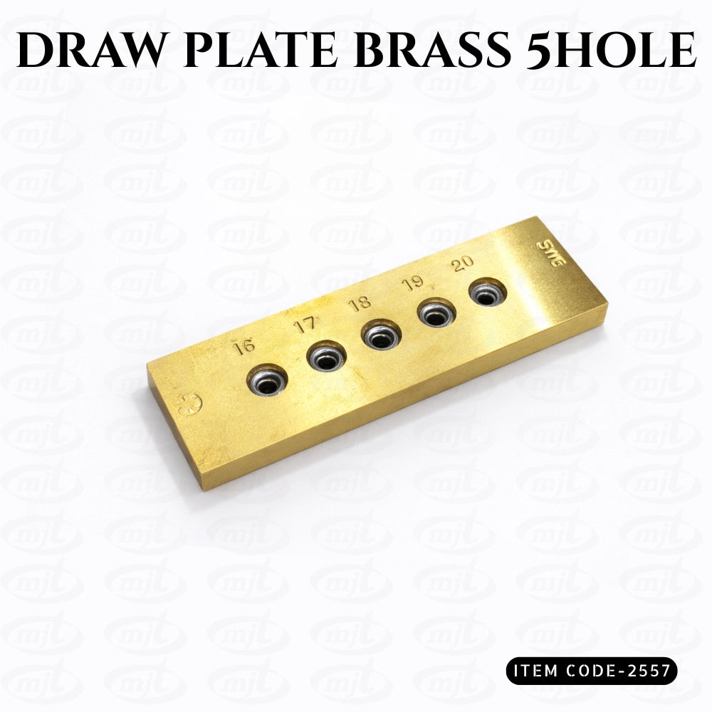 DRAW PLATE BRASS