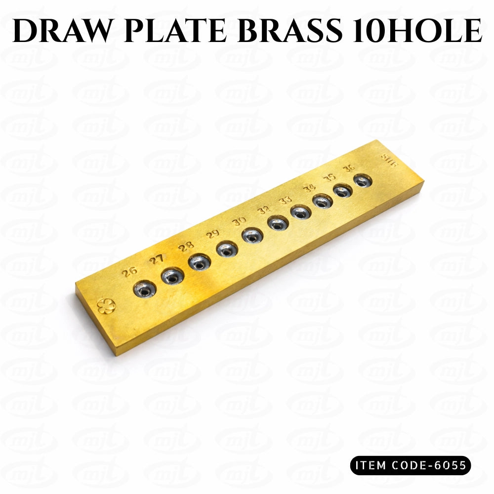 DRAW PLATE BRASS