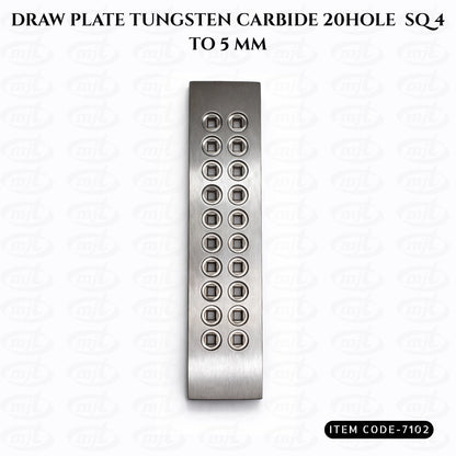 DRAW PLATE TUNGSTUN CARBIDE