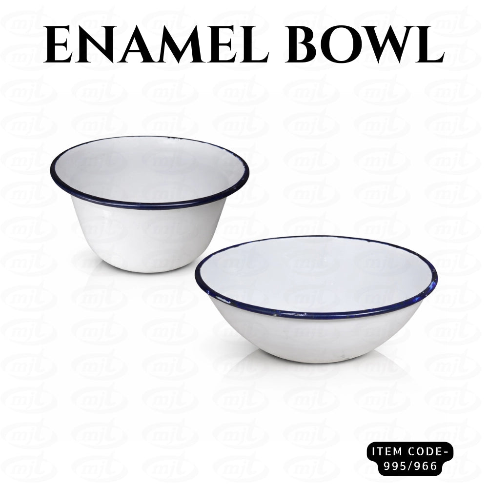 ENAMEL BOWL