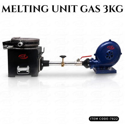 MELTING UNIT GAS TYPE
