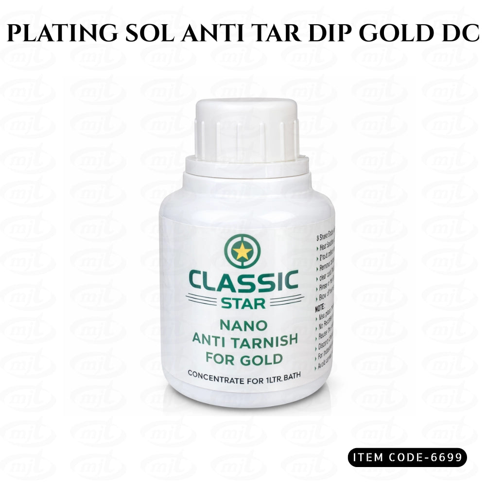 PLATING SOLUTIONS ANTI TARNISH