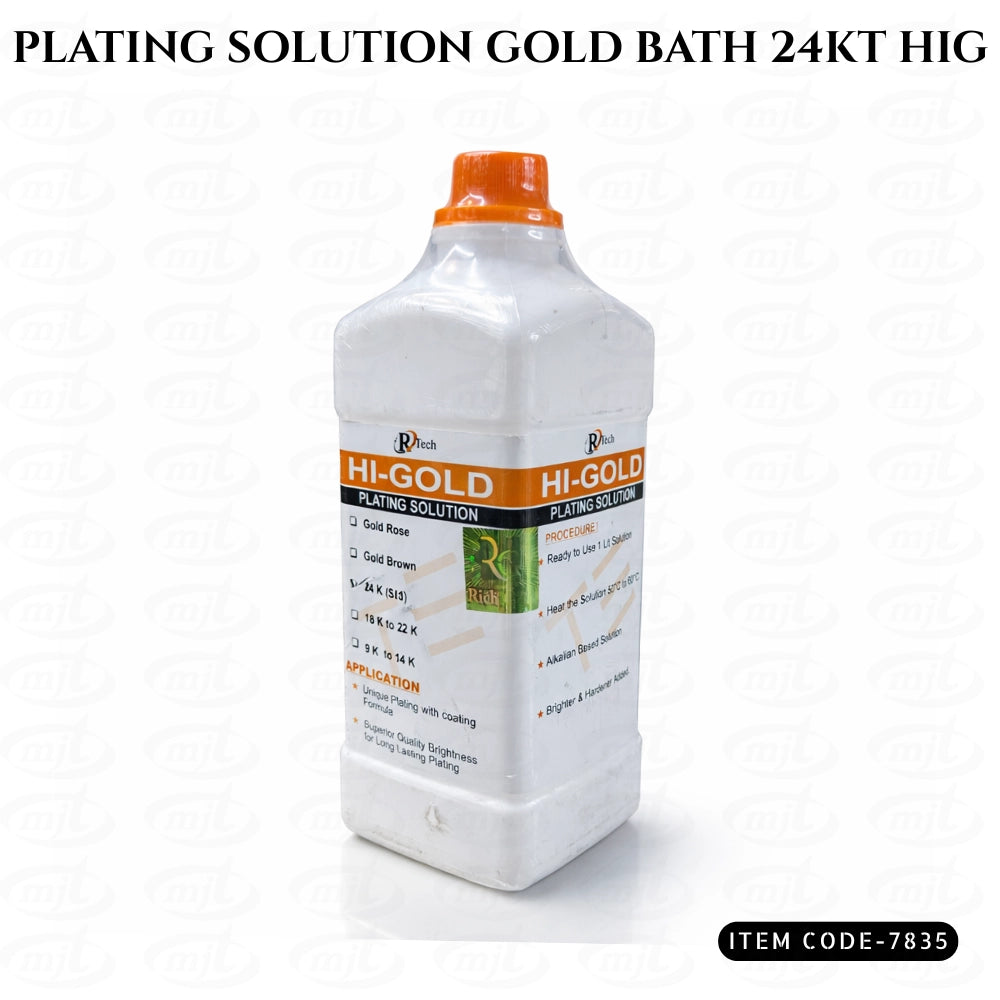 PLATING SOLUTIONS BATH