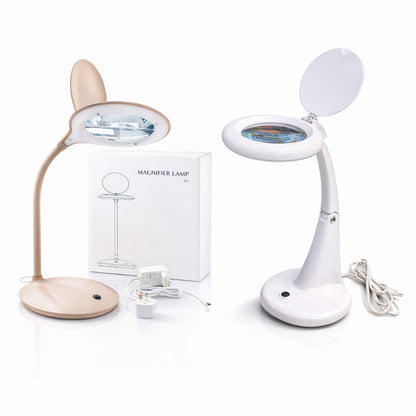 TABLE LAMP WITH MAGNIFIER