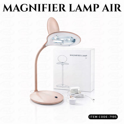 TABLE LAMP WITH MAGNIFIER