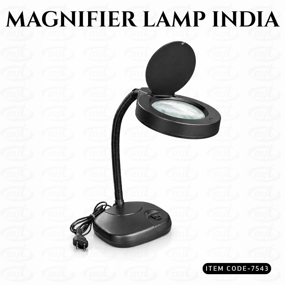 TABLE LAMP WITH MAGNIFIER