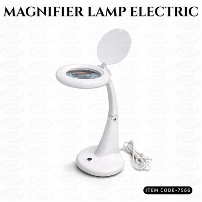 TABLE LAMP WITH MAGNIFIER